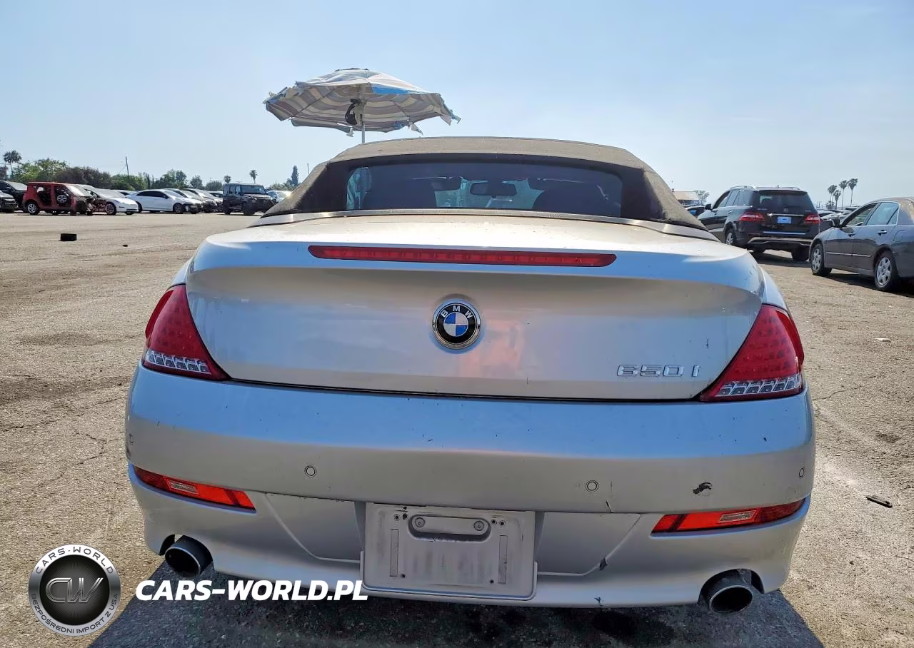 2008 BMW 650 I VIN:WBAEB53548CX60072 - 6