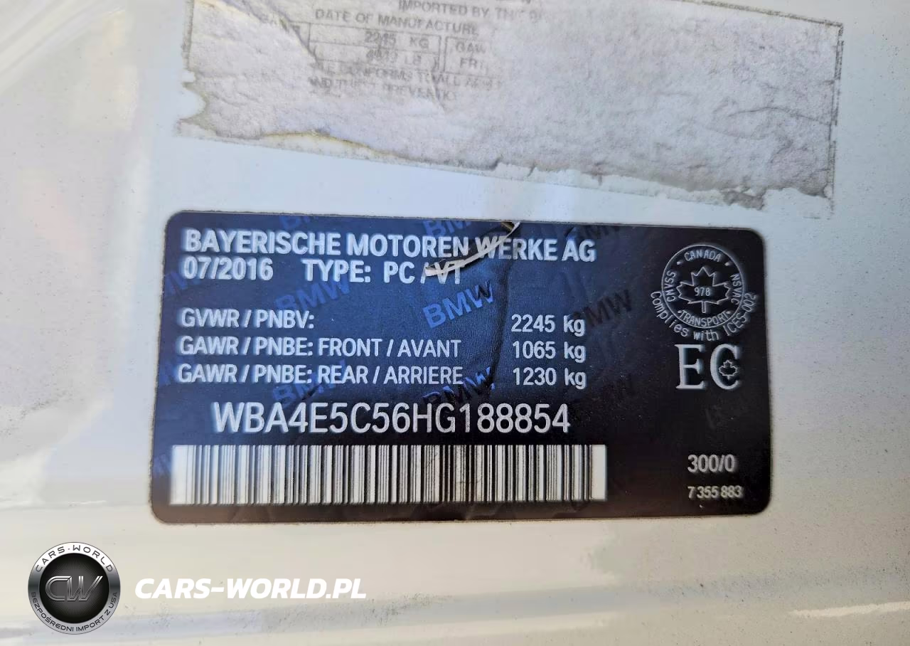 2017 BMW 440Xi Gran Coupe VIN:WBA4E5C56HG188854 - 12
