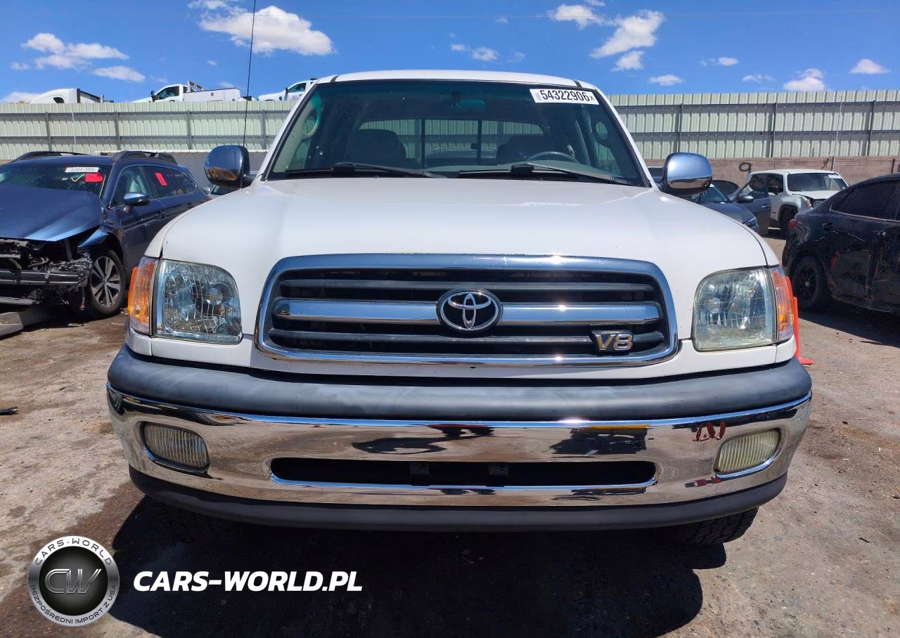 2002 Toyota Tundra Sr5 V8 VIN:5TBBT44192S222961 - 5