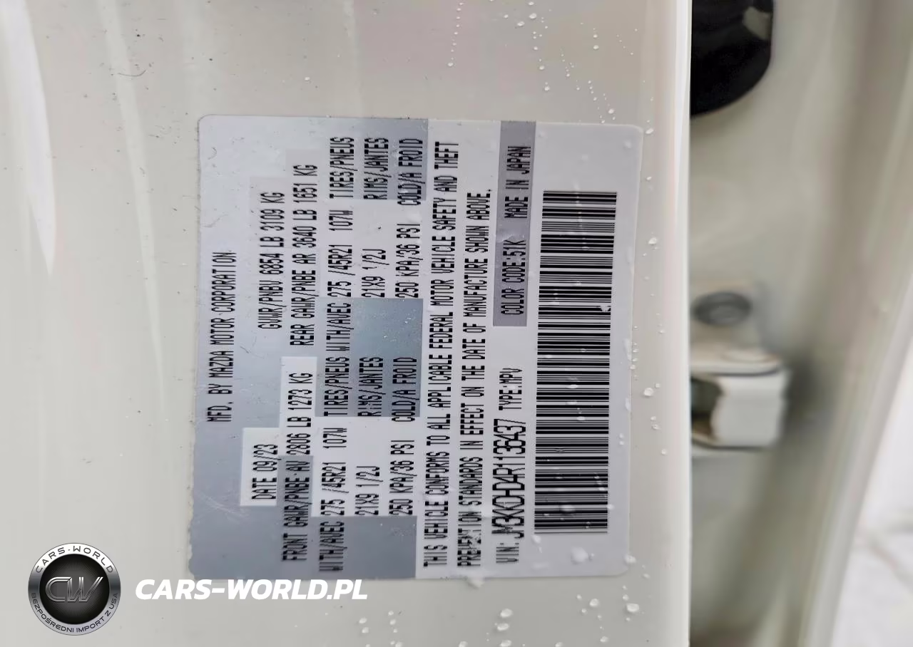 2024 Mazda Cx-90 Premium VIN:JM3KKDHD4R1136437 - 14