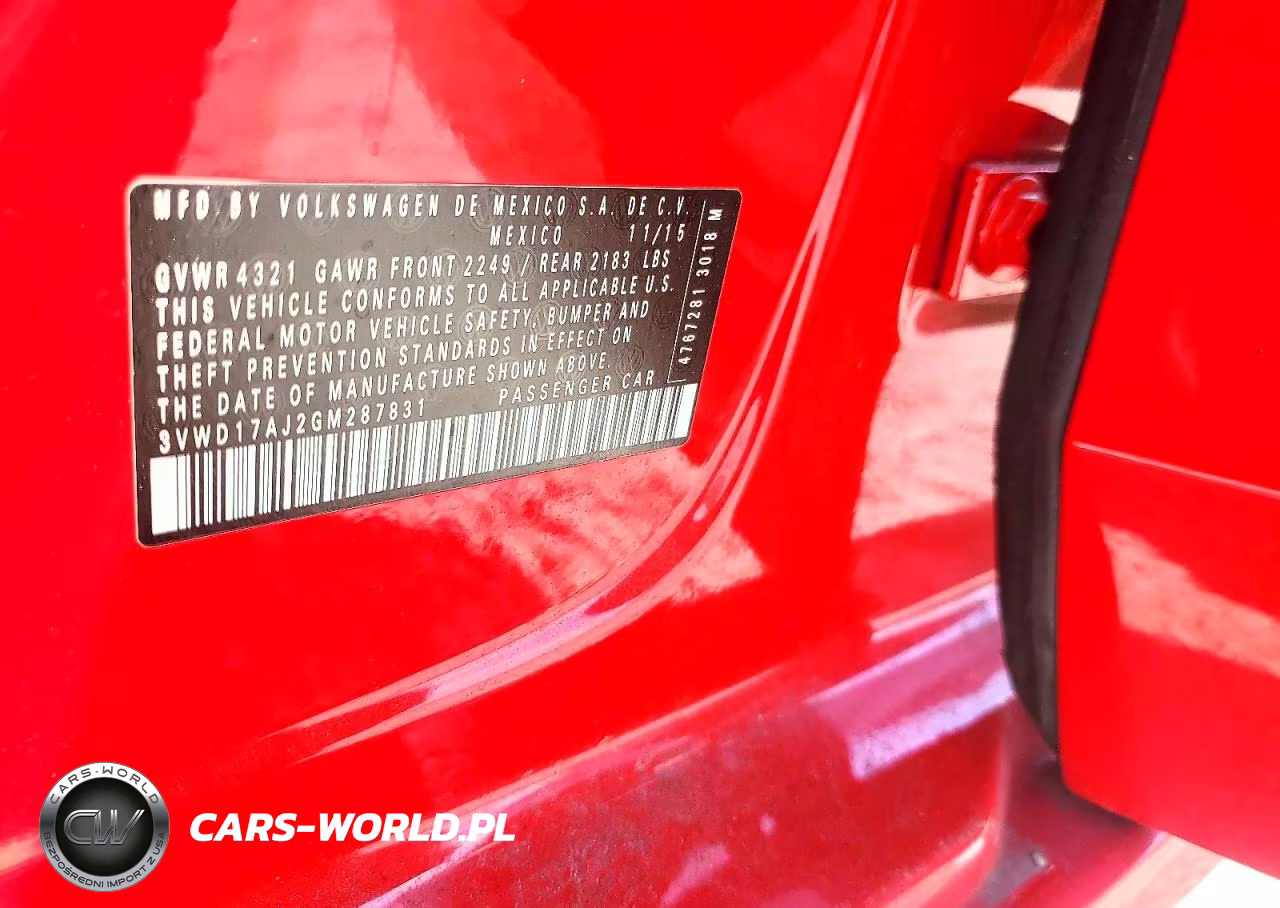2016 Volkswagen Jetta Sport VIN:3VWD17AJ2GM287831 - 12
