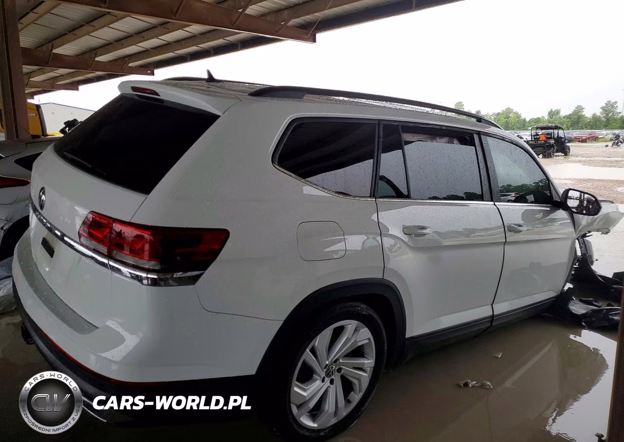 2021 Volkswagen Atlas Se VIN:1V2JR2CA8MC555078 - 3