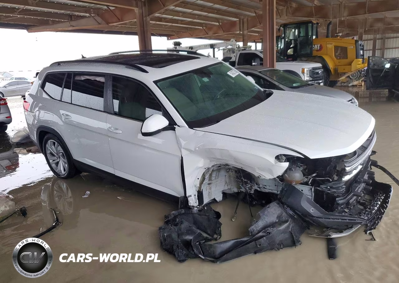 2021 Volkswagen Atlas Se VIN:1V2JR2CA8MC555078 - 4
