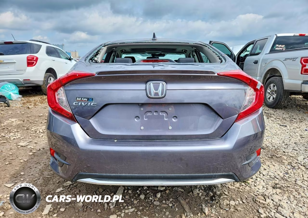 2020 Honda Civic Ex VIN:19XFC1F35LE000919 - 6