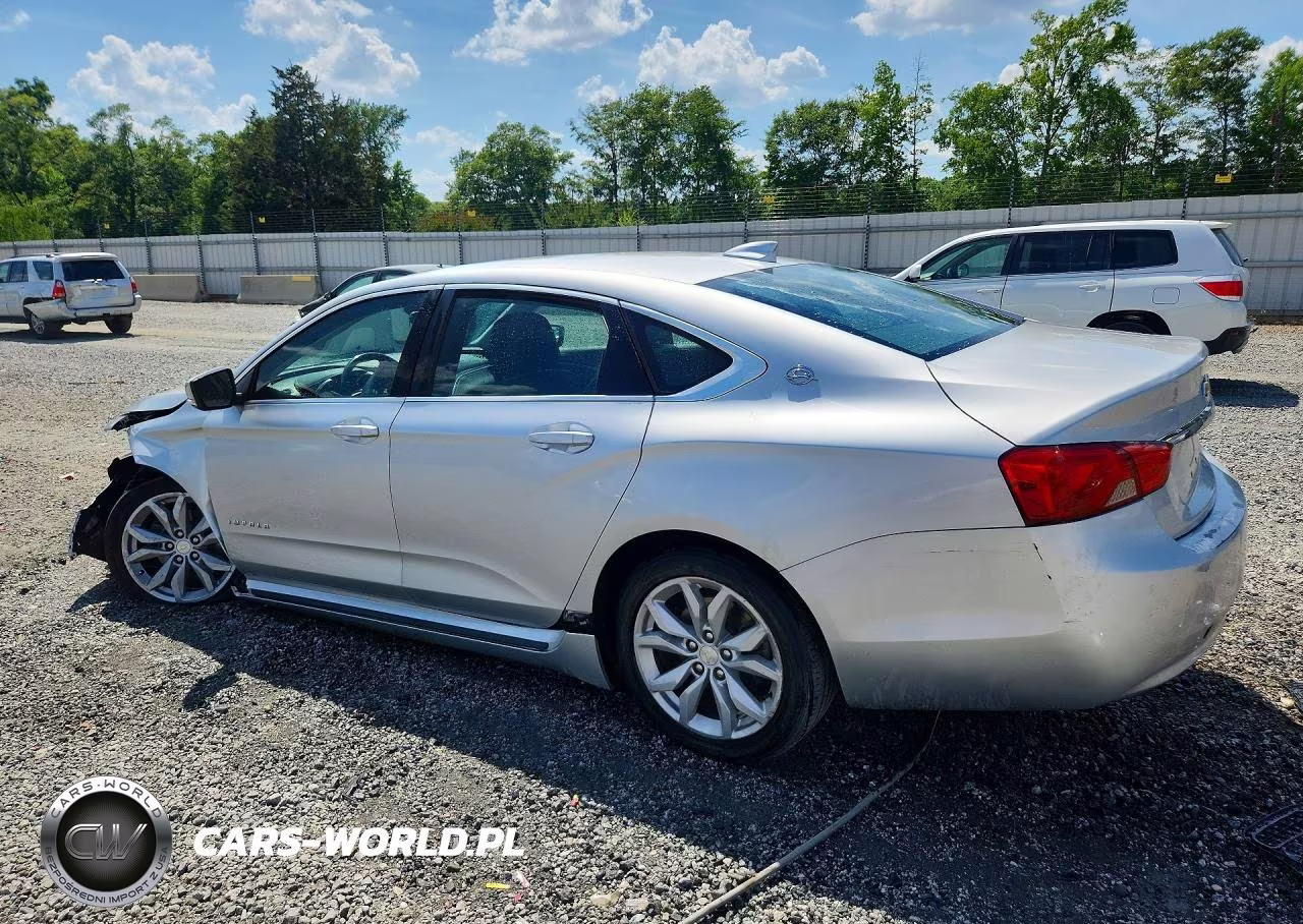 2017 Chevrolet Impala Lt VIN:2G1105SA9H9165935 - 2