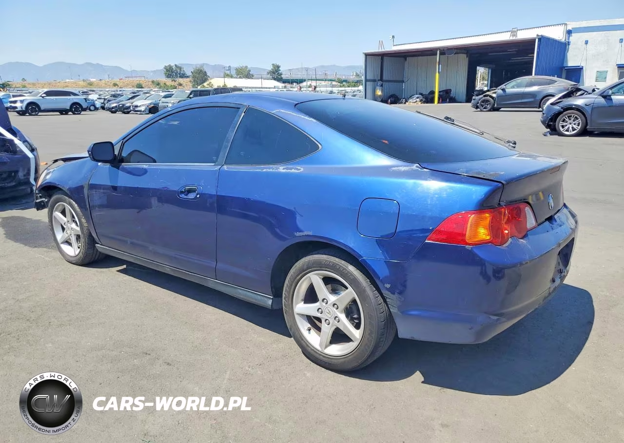 2002 Acura Rsx VIN:JH4DC54822C020563 - 2