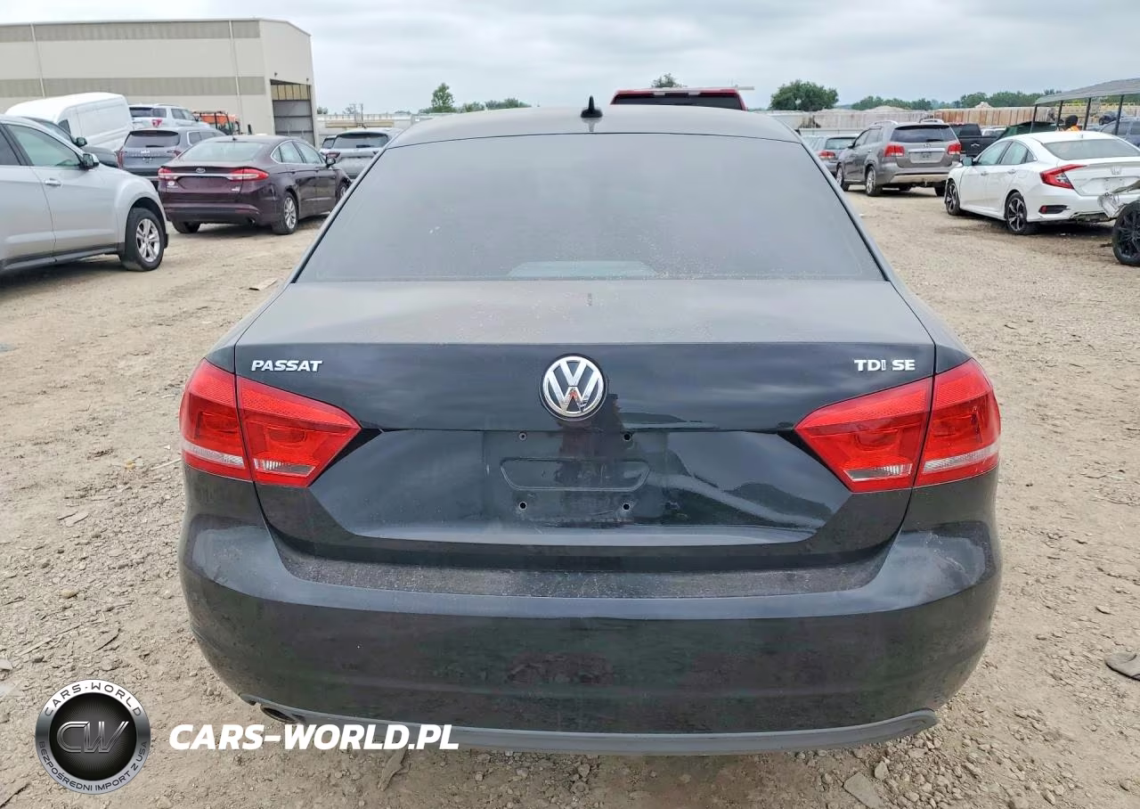 2013 Volkswagen Passat Se VIN:1VWBN7A37DC097405 - 6