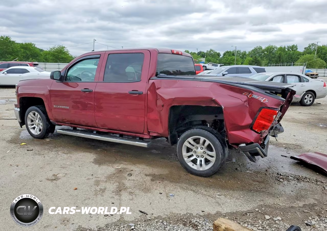 2014 Chevrolet Silverado K1500 Lt VIN:3GCUKREC4EG232591 - 2