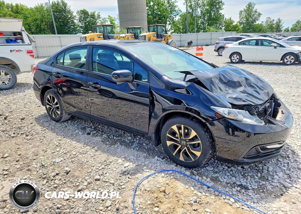 2015 Honda Civic Ex VIN:19XFB2F83FE086952 - 4