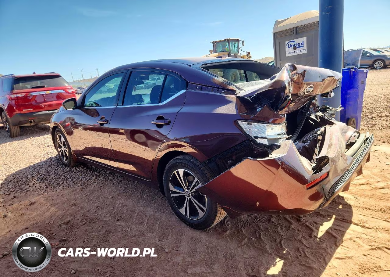 2021 Nissan Sentra Sv VIN:3N1AB8CV9MY267401 - 2