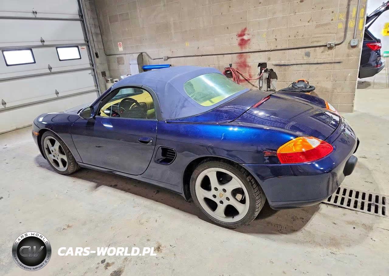 2000 Porsche Boxster VIN:WP0CA2986YU622119 - 2