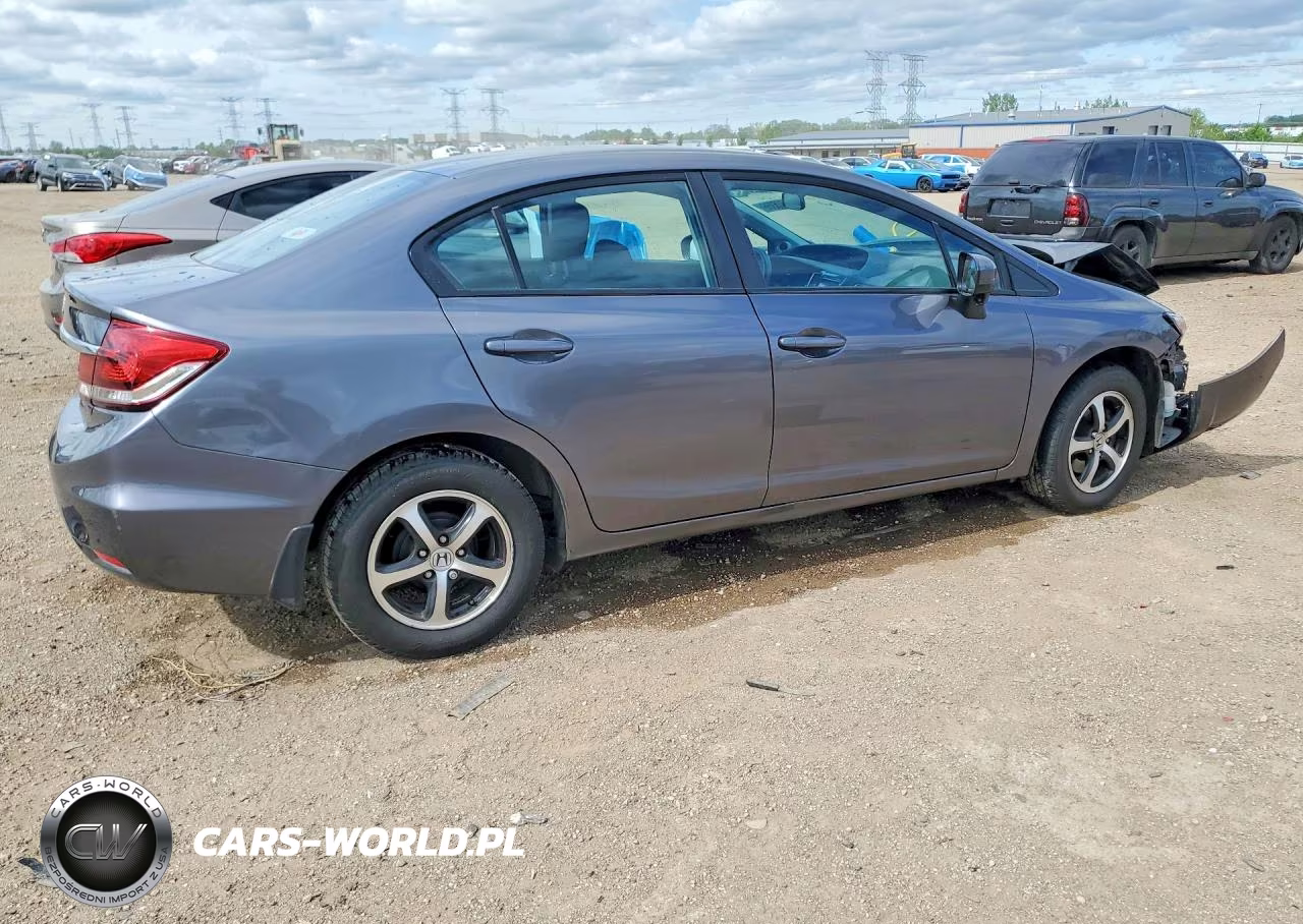 2015 Honda Civic Se VIN:19XFB2F72FE079210 - 3