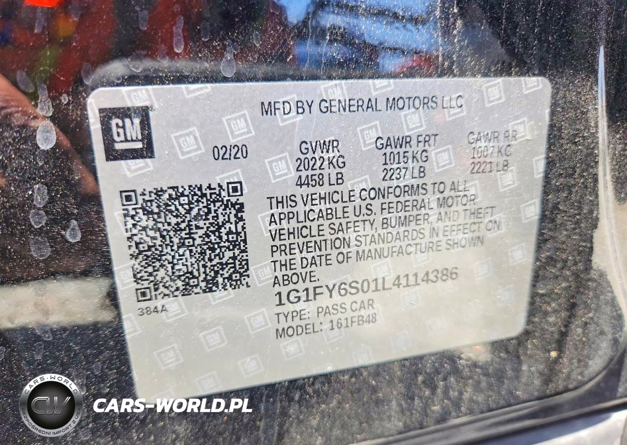 2020 Chevrolet Bolt Ev Lt VIN:1G1FY6S01L4114386 - 12