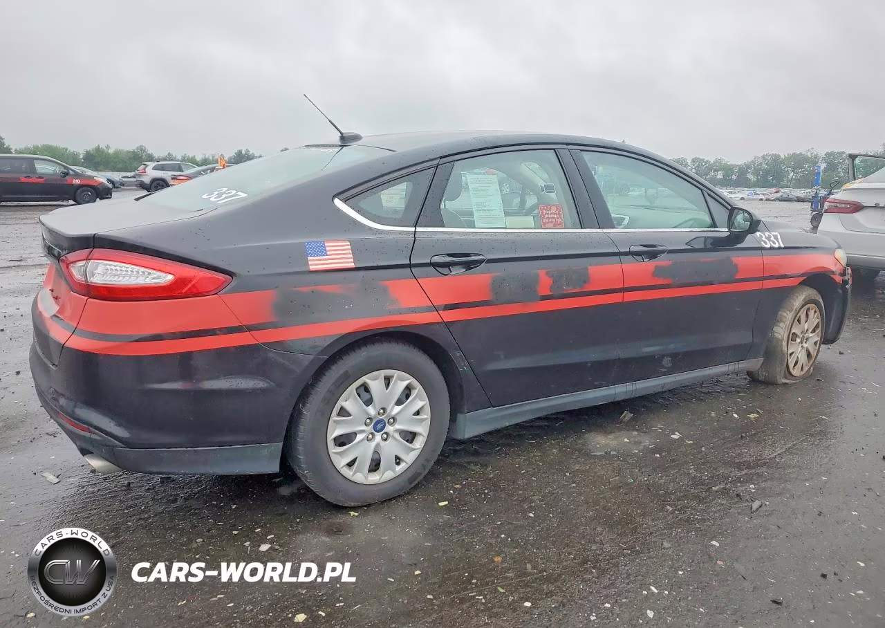2014 Ford Fusion S VIN:1FA6P0G71E5378014 - 3