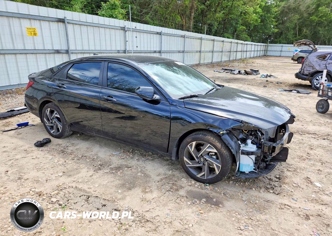2025 Hyundai Elantra Sel Sport VIN:KMHLM4DG9SU045722 - 4
