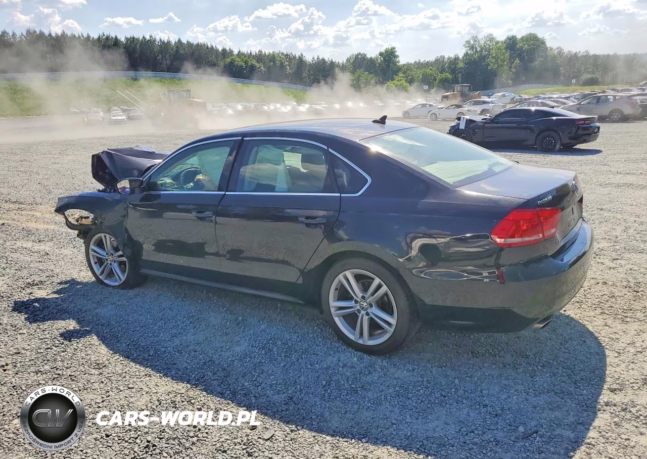 2014 Volkswagen Passat Se VIN:1VWBS7A30EC043602 - 2