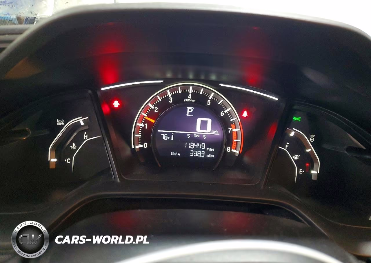 2017 Honda Civic Lx VIN:2HGFC4B04HH309372 - 9