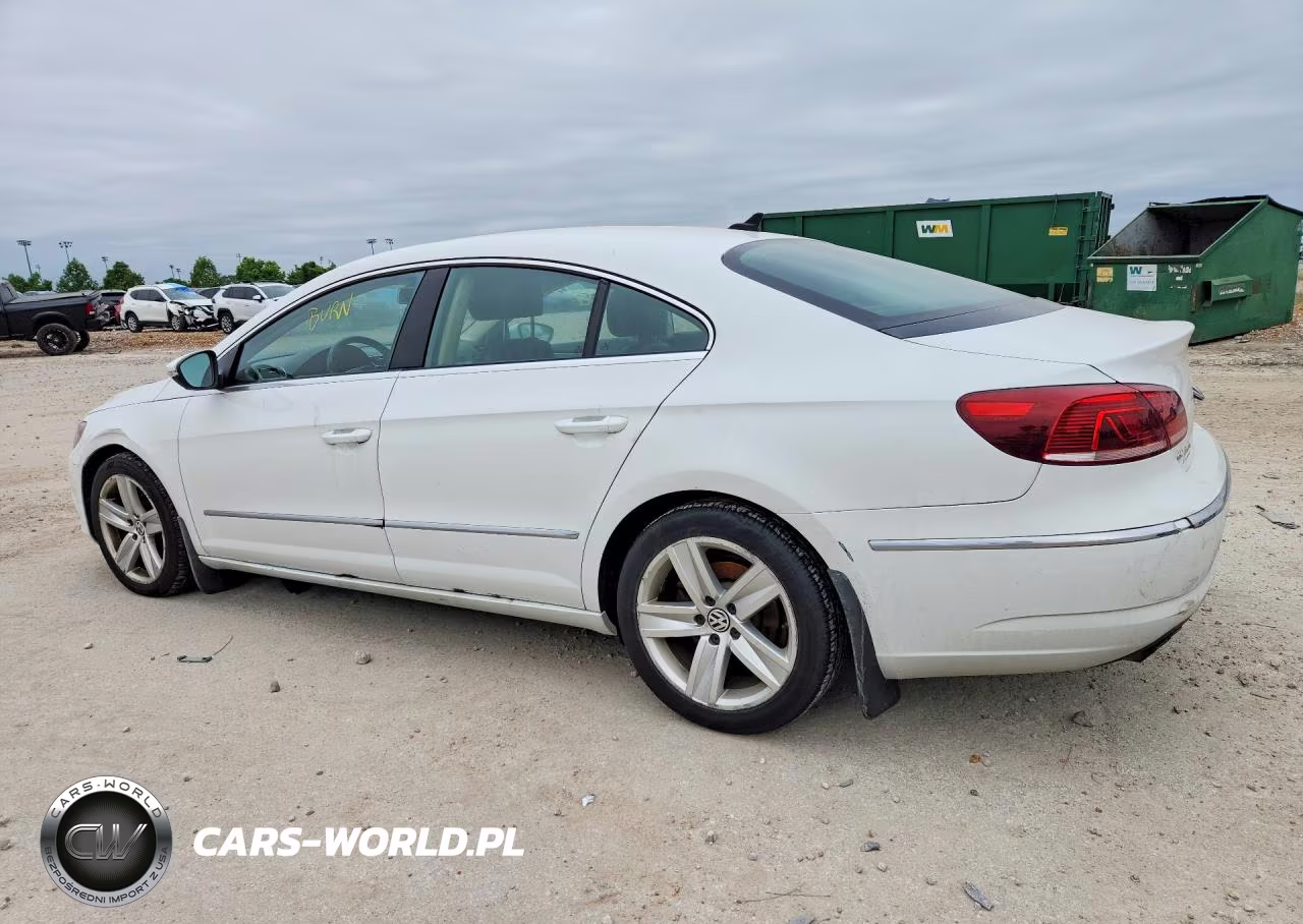 2016 Volkswagen Cc Base VIN:WVWBP7AN0GE502494 - 2