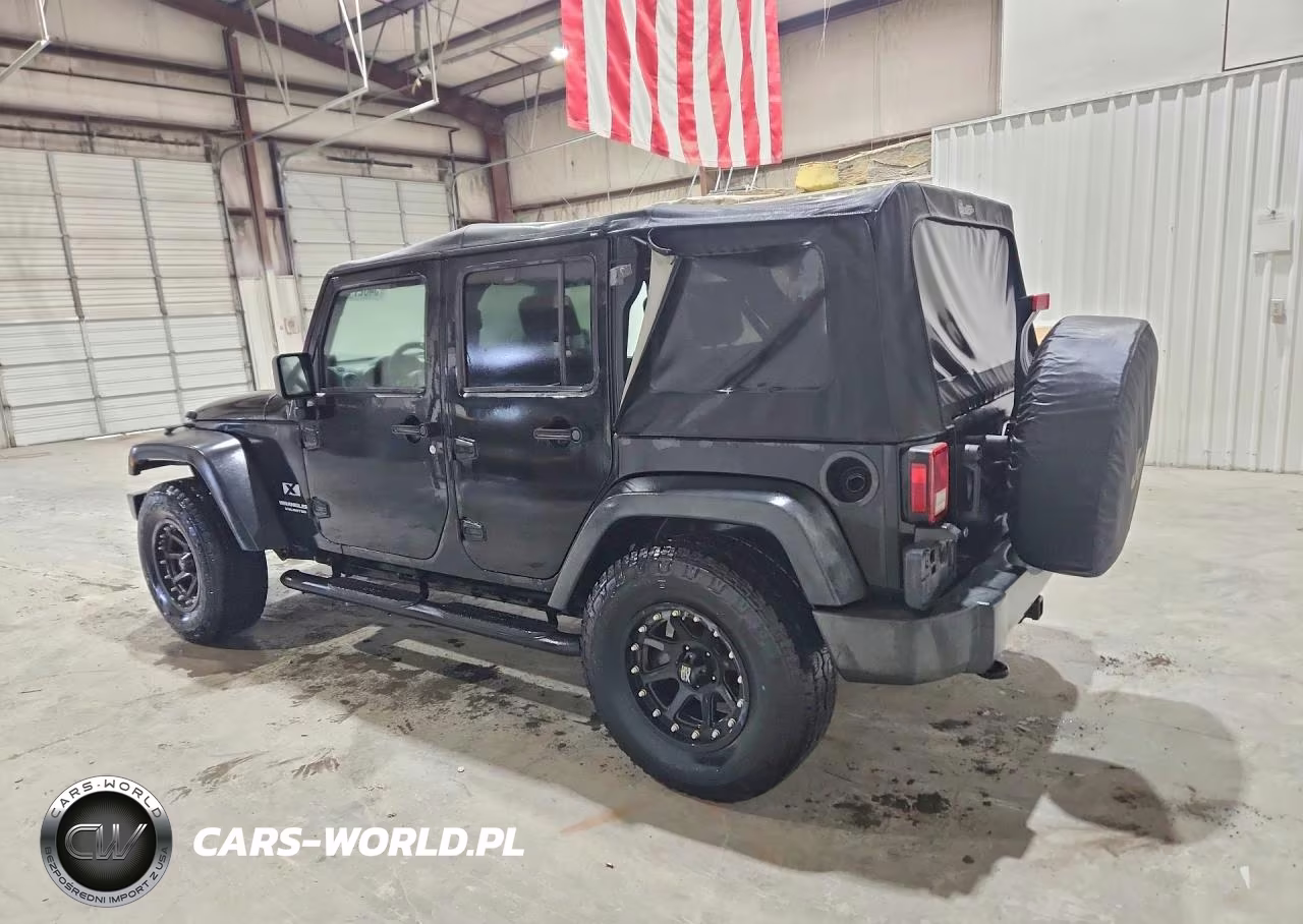 2009 Jeep Wrangler Unlimited X VIN:1J4GB39129L728737 - 2