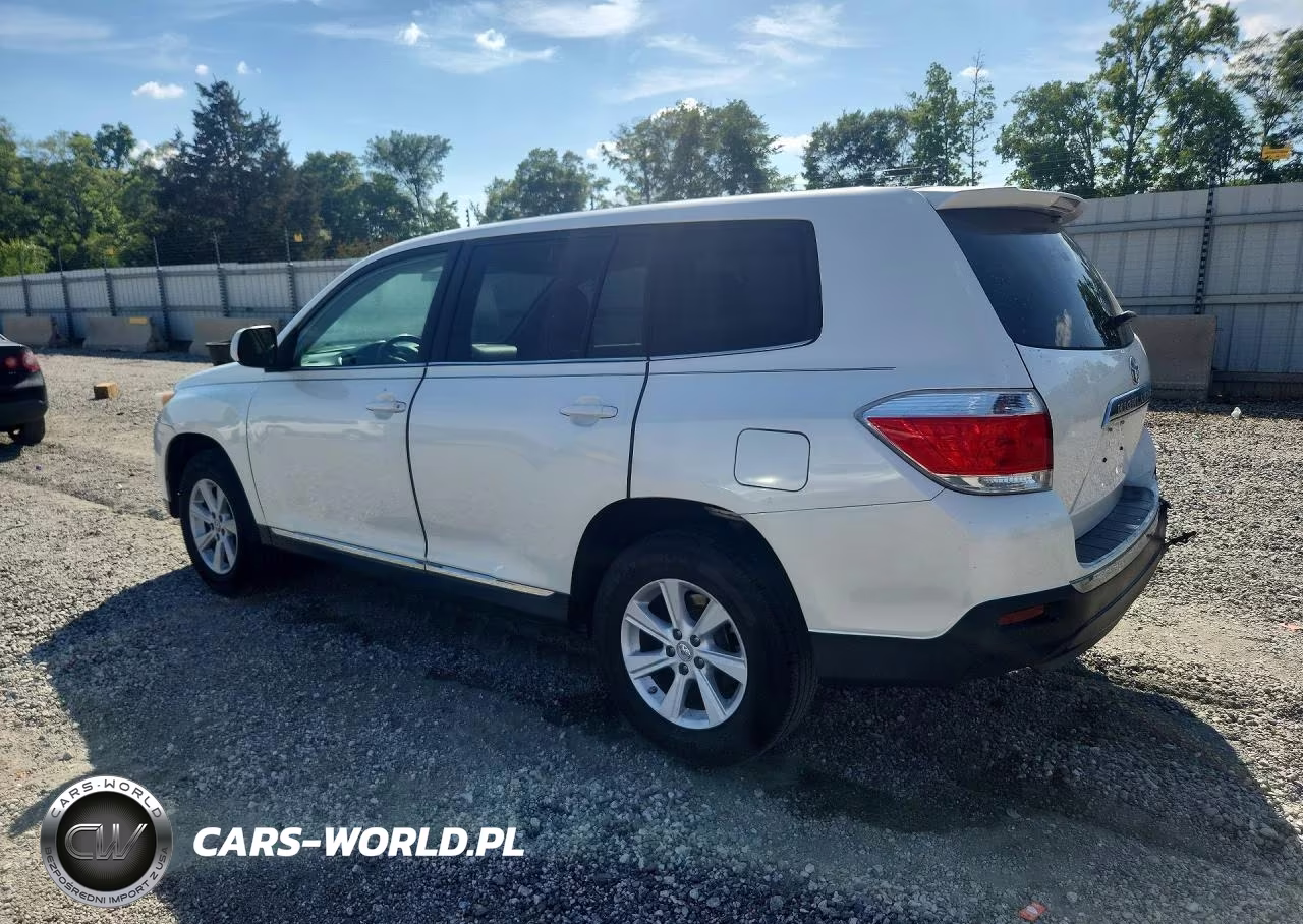 2013 Toyota Highlander VIN:5TDZA3EH5DS033924 - 2