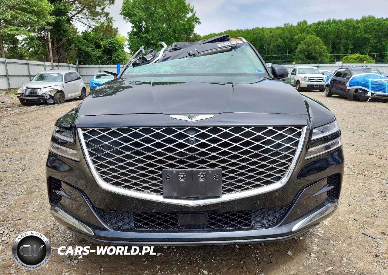 2021 Genesis Gv80 3.5T Advanced+ VIN:KMUHCESC8MU066502 - 5