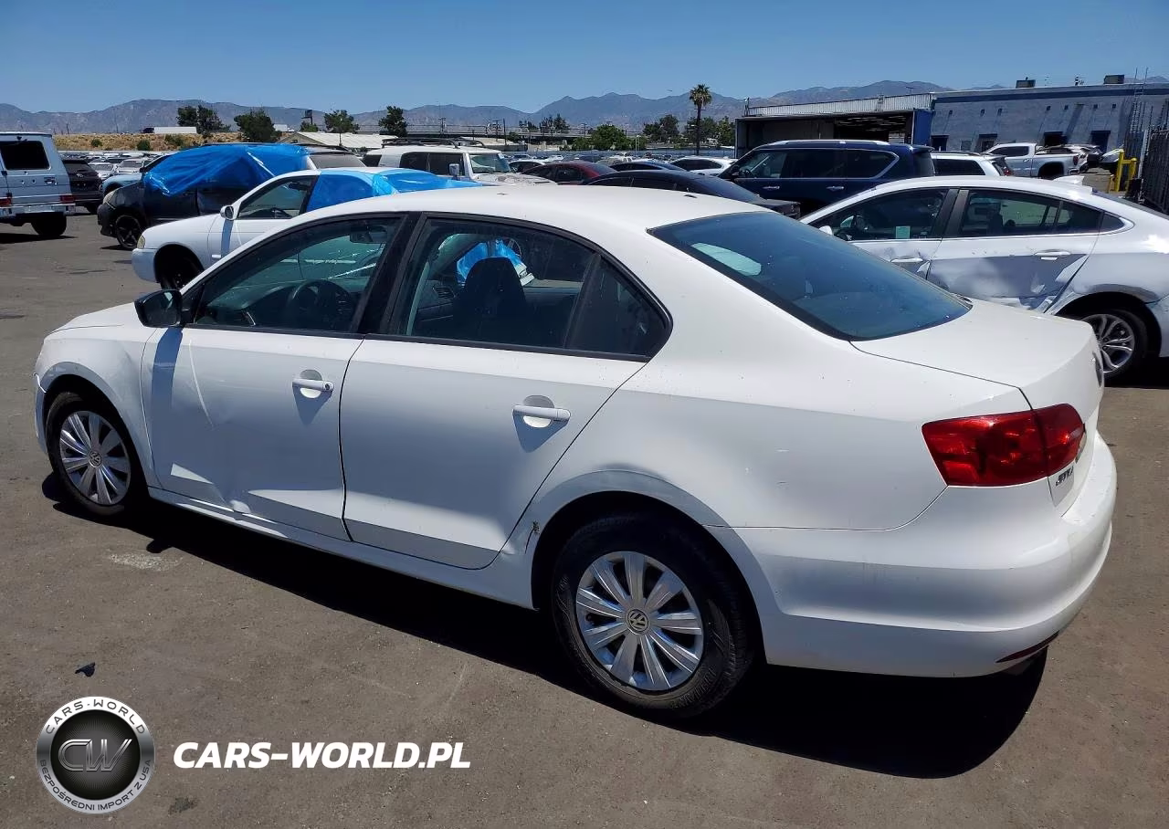 2011 Volkswagen Jetta Base VIN:3VW1K7AJ3BM027592 - 2