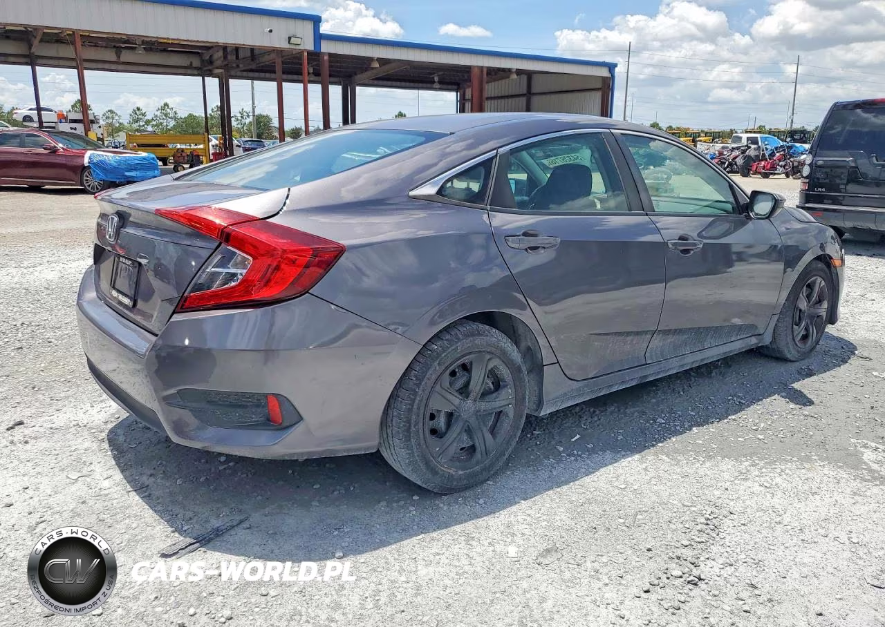 2018 Honda Civic Lx VIN:2HGFC2F54JH608487 - 3