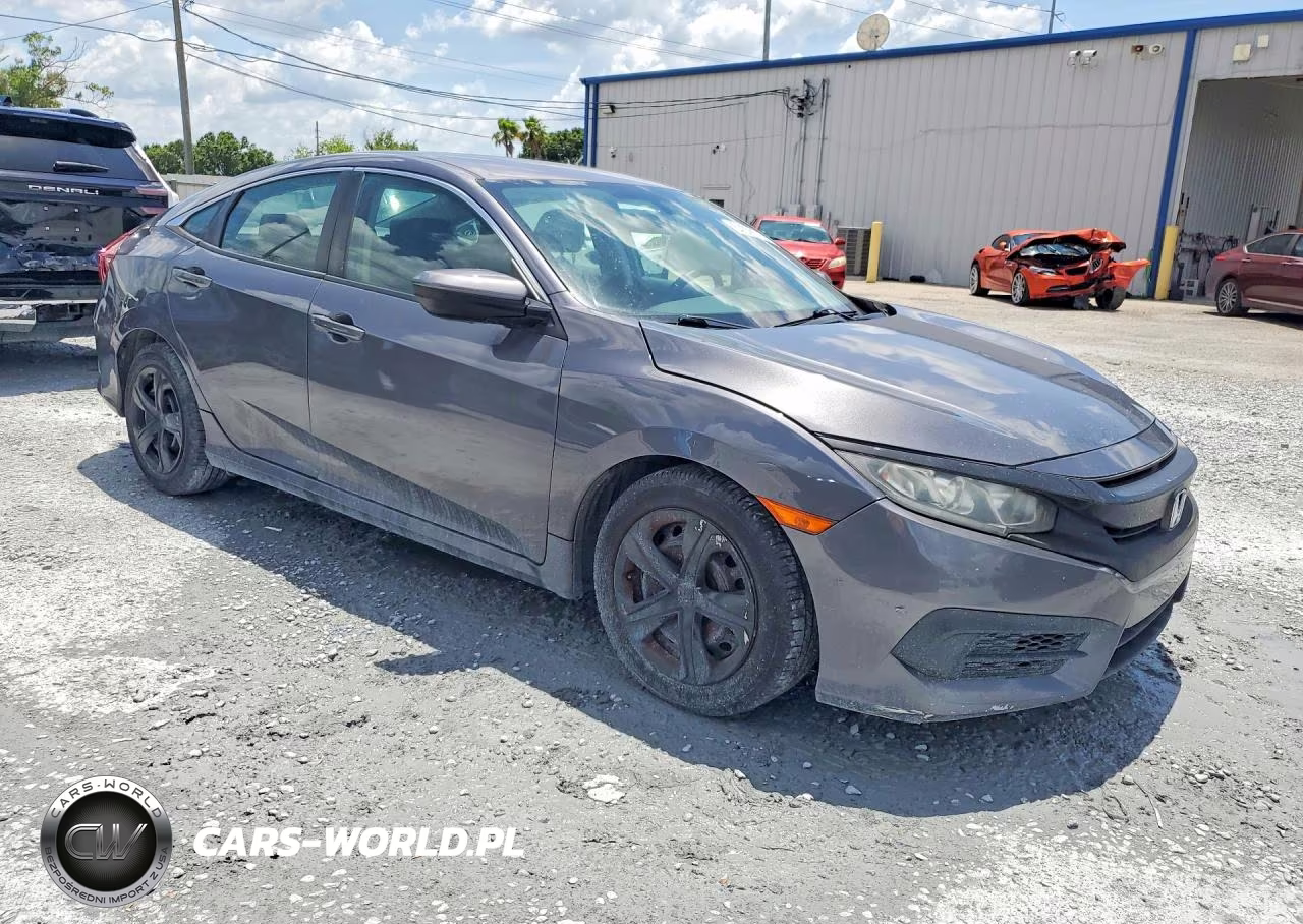 2018 Honda Civic Lx VIN:2HGFC2F54JH608487 - 4