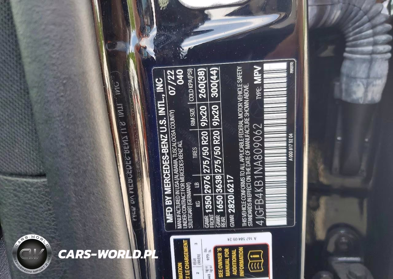 2022 Mercedes-Benz Gle 350 4Matic VIN:4JGFB4KB1NA809062 - 14