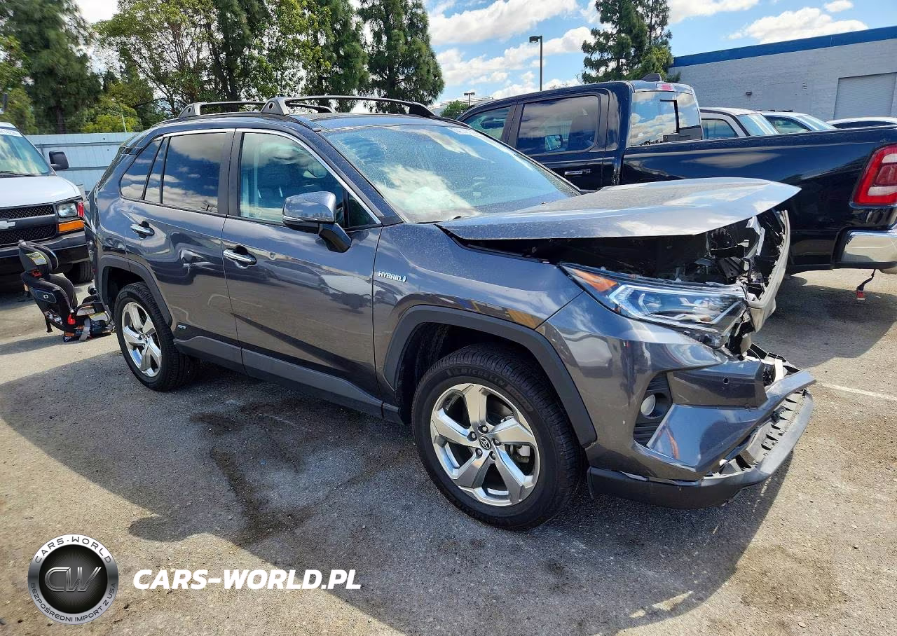 2020 Toyota Rav4 Limited VIN:4T3DWRFV7LU001220 - 4