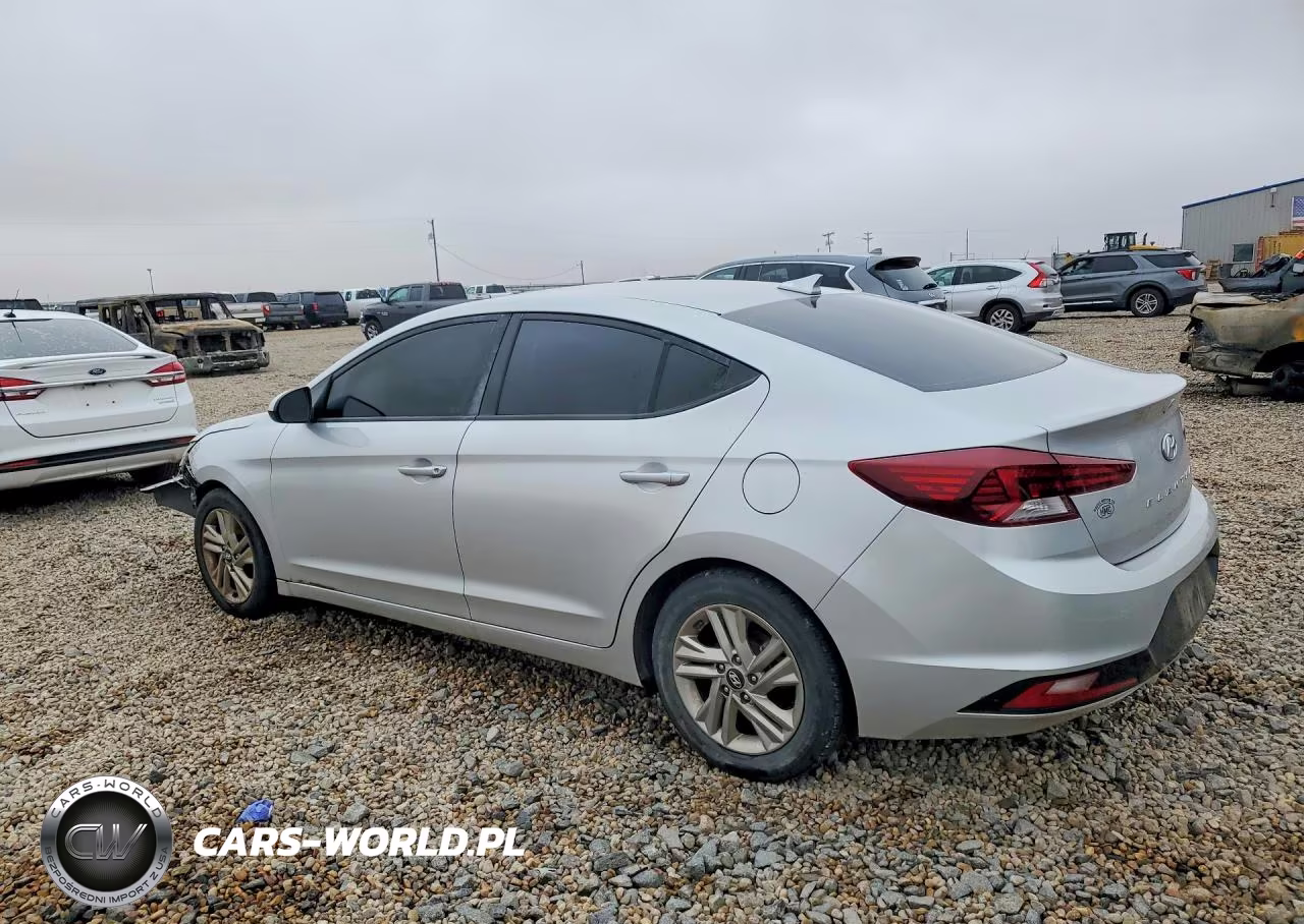 2019 Hyundai Elantra Sel VIN:5NPD84LFXKH422171 - 2