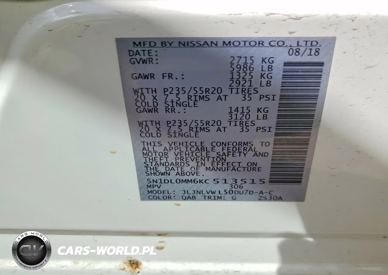 2019 Infiniti Qx60 Luxe VIN:5N1DL0MM6KC513515 - 12
