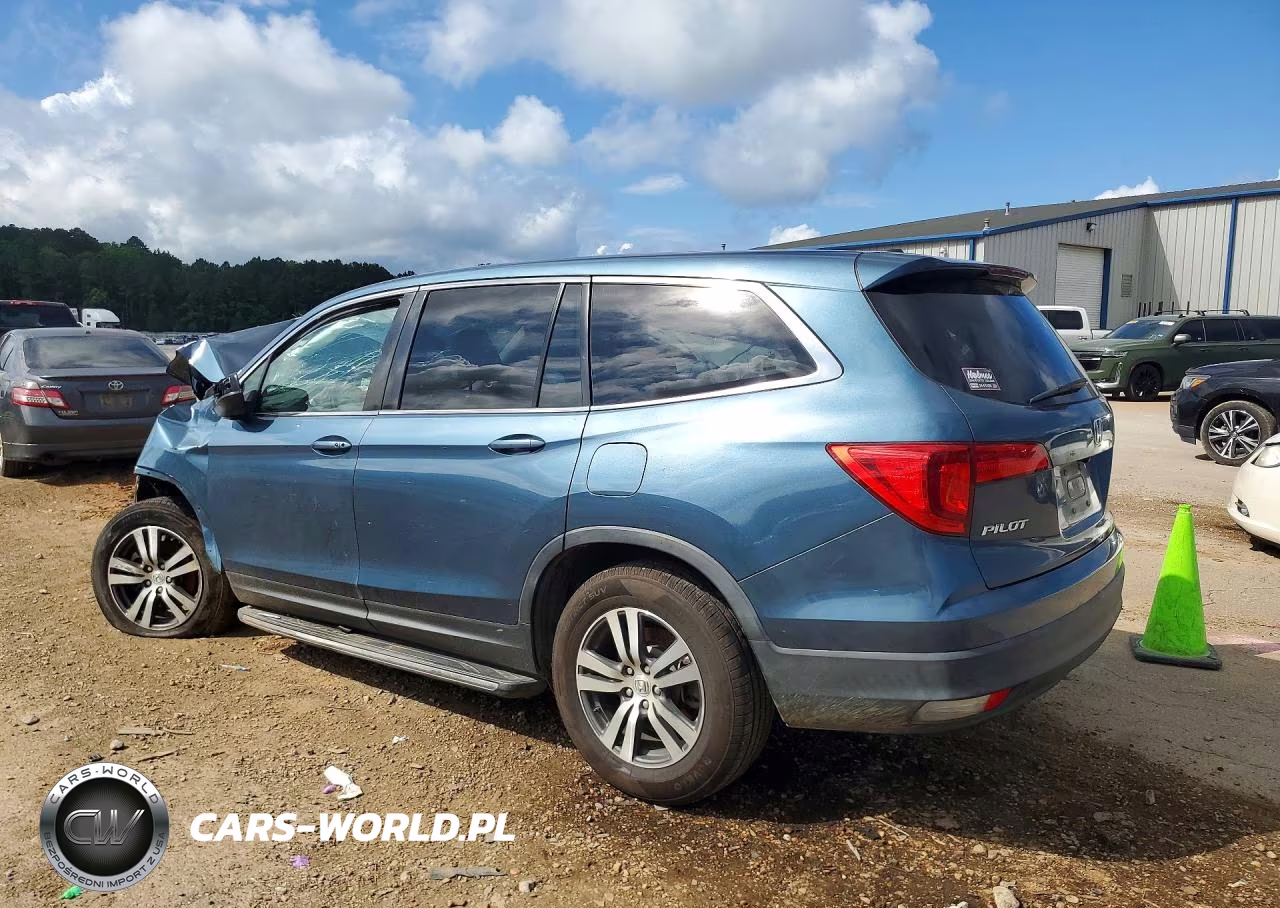 2017 Honda Pilot Exl VIN:5FNYF5H55HB031157 - 2
