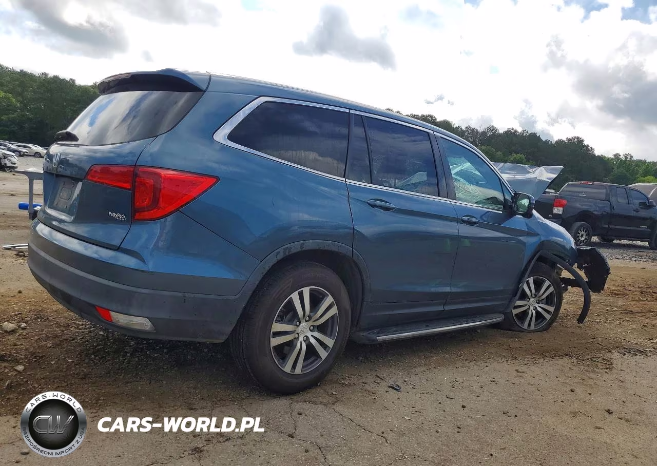 2017 Honda Pilot Exl VIN:5FNYF5H55HB031157 - 3