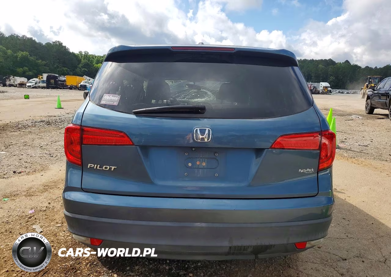 2017 Honda Pilot Exl VIN:5FNYF5H55HB031157 - 6