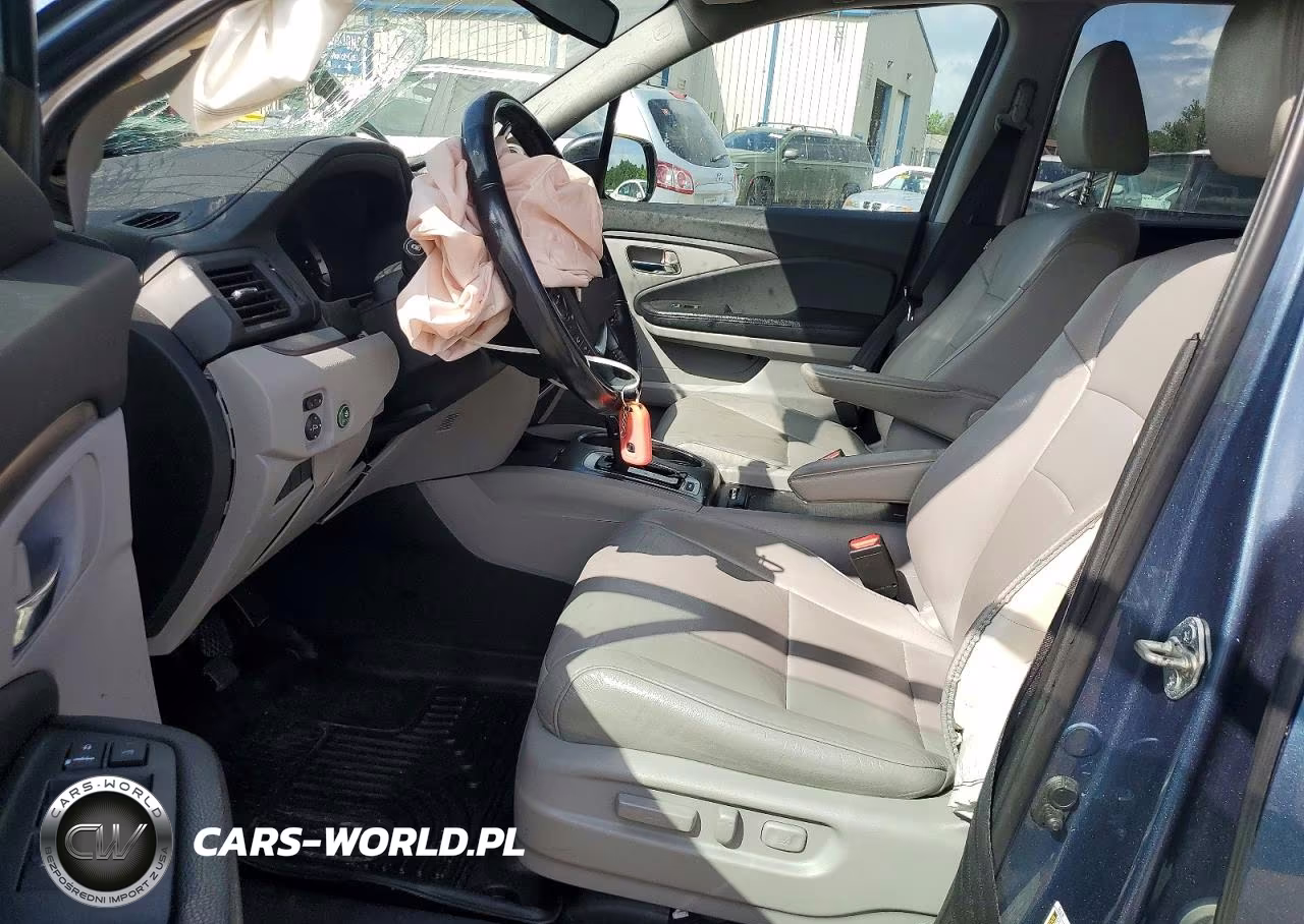 2017 Honda Pilot Exl VIN:5FNYF5H55HB031157 - 7