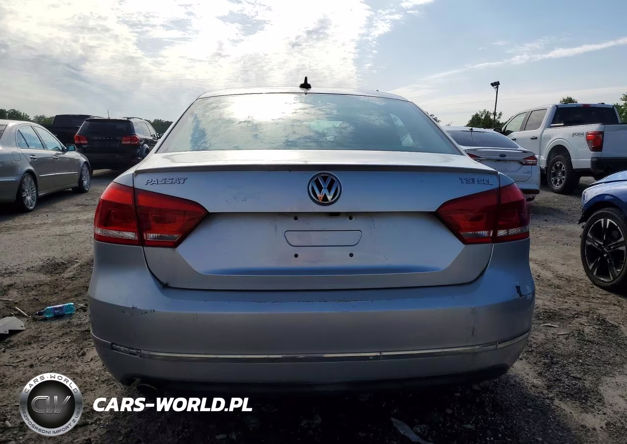 2014 Volkswagen Passat Sel VIN:1VWCT7A33EC043482 - 6