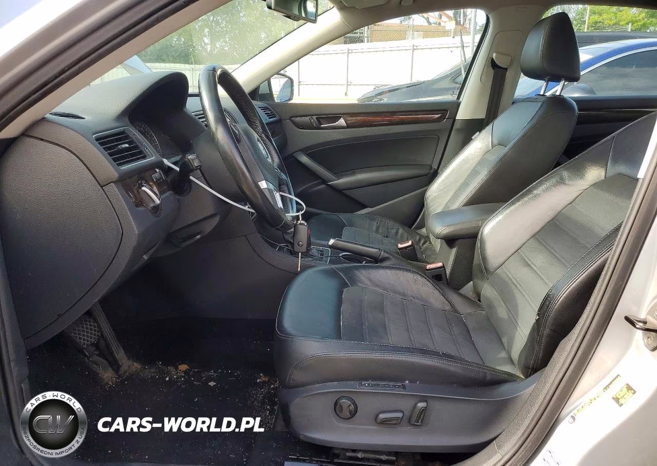 2014 Volkswagen Passat Sel VIN:1VWCT7A33EC043482 - 7