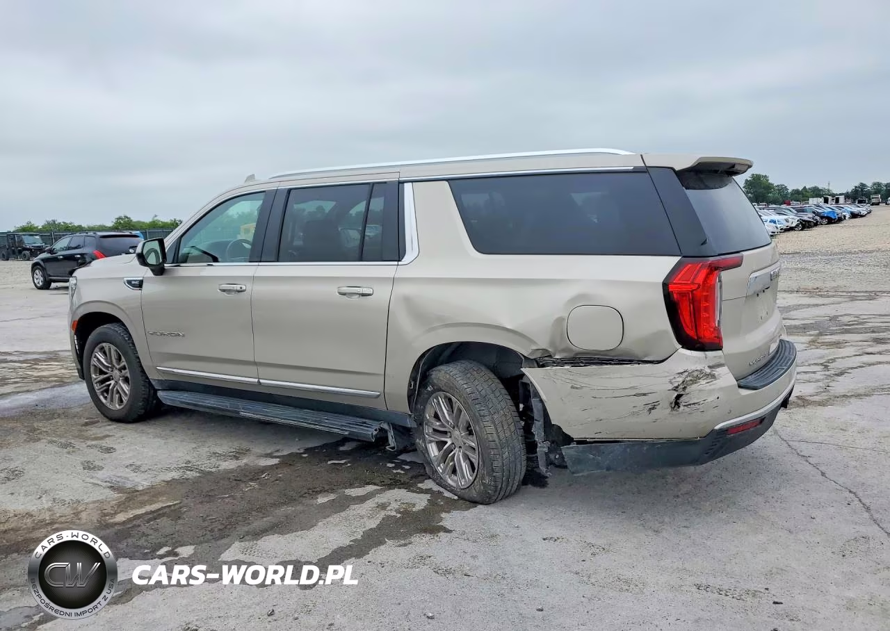 2021 GMC Yukon Xl K1500 Slt VIN:1GKS2GKD4MR214068 - 2