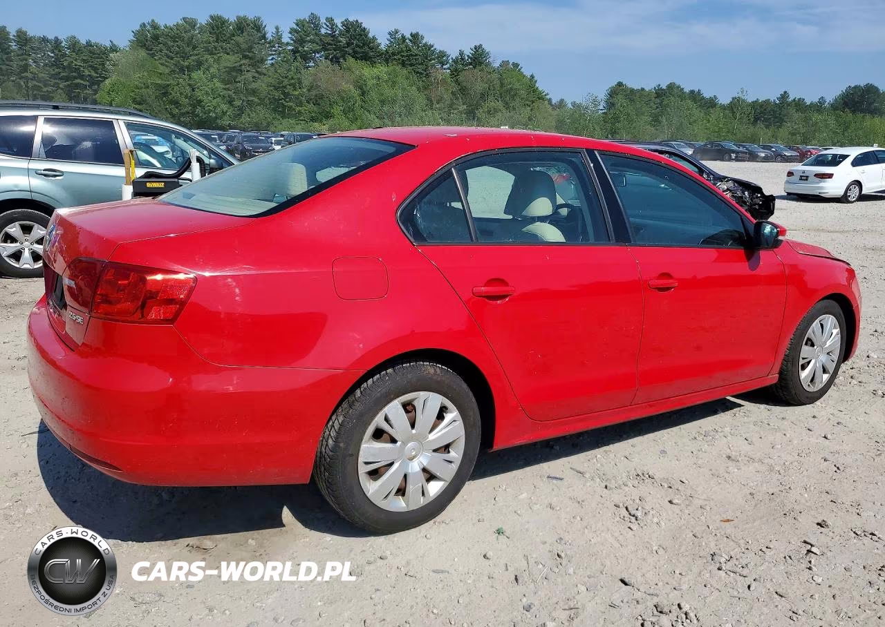 2012 Volkswagen Jetta Se VIN:3VWDP7AJXCM416973 - 3