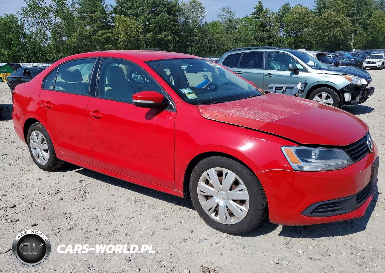 2012 Volkswagen Jetta Se VIN:3VWDP7AJXCM416973 - 4