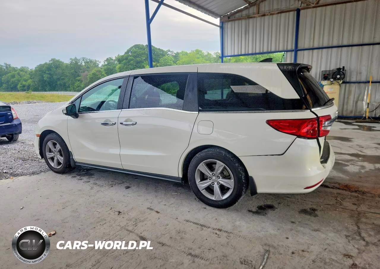 2019 Honda Odyssey Exl VIN:5FNRL6H72KB019768 - 2