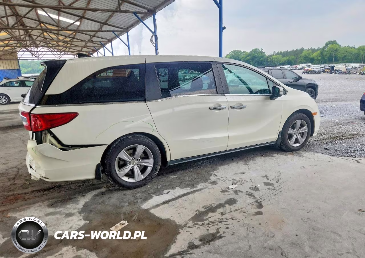 2019 Honda Odyssey Exl VIN:5FNRL6H72KB019768 - 3