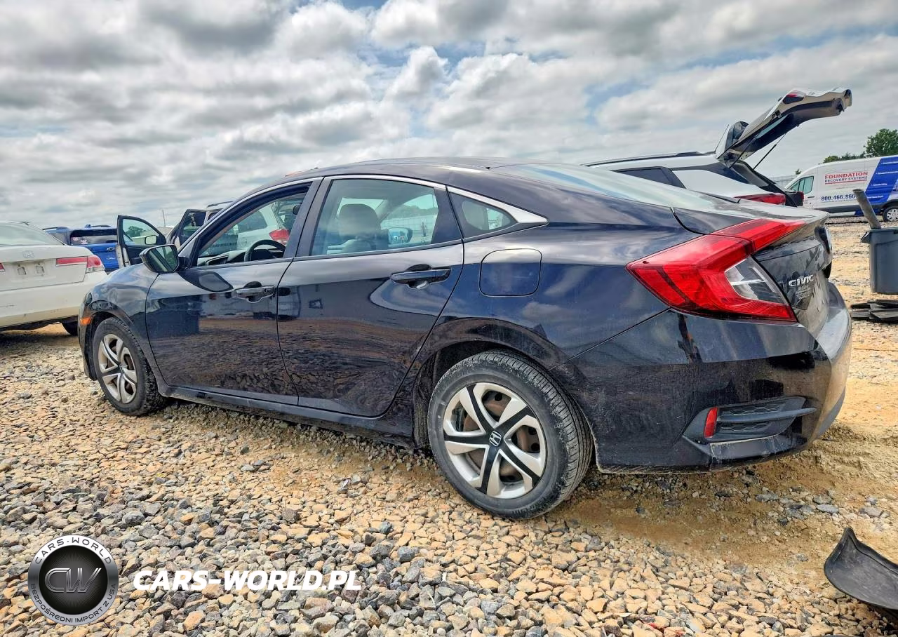 2017 Honda Civic Lx VIN:19XFC2F50HE034233 - 2