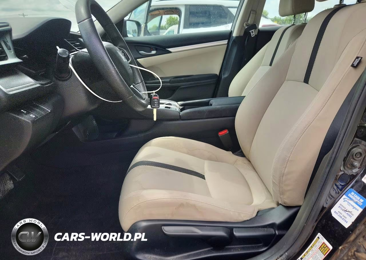 2017 Honda Civic Lx VIN:19XFC2F50HE034233 - 7