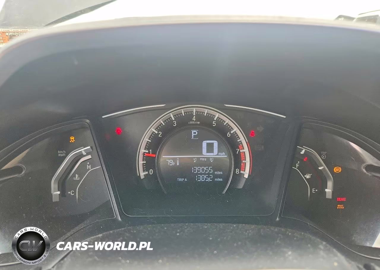 2017 Honda Civic Lx VIN:19XFC2F50HE034233 - 9