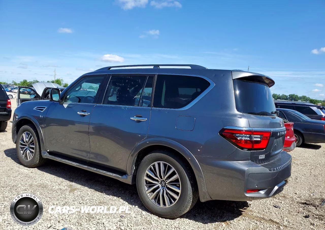 2022 Nissan Armada Sl VIN:JN8AY2BB9N9815263 - 2