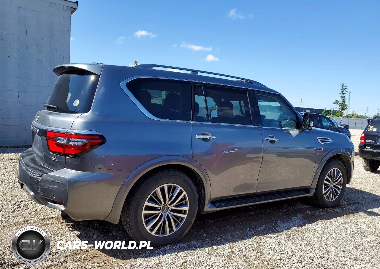 2022 Nissan Armada Sl VIN:JN8AY2BB9N9815263 - 3
