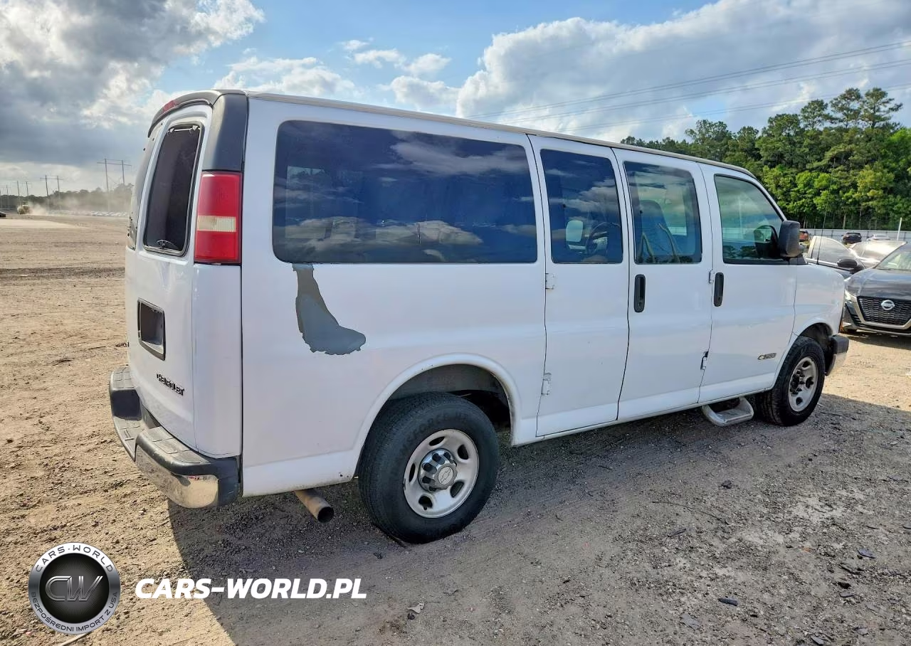 2003 Chevrolet Express G2500 VIN:1GNGG25U631213638 - 3