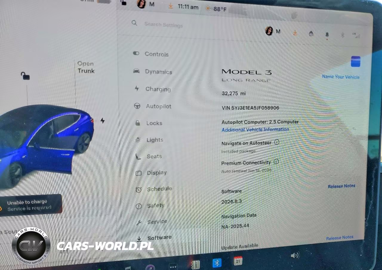 2018 Tesla Model 3 VIN:5YJ3E1EA5JF058906 - 9